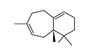 (S)-2,3,5,6,9,9a-Hexahydro-1,1,7,9a-tetramethyl-1H-benzocycloheptene Structure