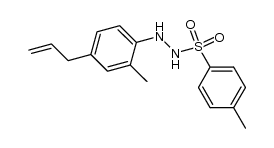 N'-(4-allyl-2-methylphenyl)-4-methylbenzenesulfonohydrazide Structure