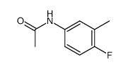 N-(4-bromo-3-methylphenyl)acetamide结构式
