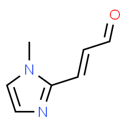 2-Propenal,3-(1-methyl-1H-imidazol-2-yl)-(9CI) Structure