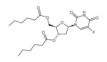 3',5'-O-dicaproyl-floxuridine结构式