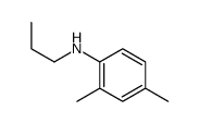 Benzenamine, 2,4-dimethyl-N-propyl- (9CI)结构式