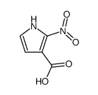 1H-Pyrrole-3-carboxylicacid,2-nitro-(9CI) Structure