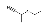 1-cyano-1-ethylthioethane Structure