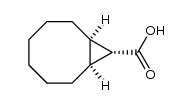 bicyclo[6.1.0]nonane-exo-9-carboxylic acid结构式