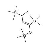 (1-((trimethylsilyl)oxy)but-1-ene-1,3-diyl)bis(trimethylsilane) Structure