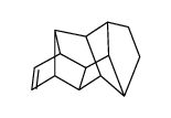 1,2,3,3a,3b,4,7,7a,8,8a-Decahydro-3,8,4,7-[1,2]ethanediylidenecyclopent[a]indene结构式