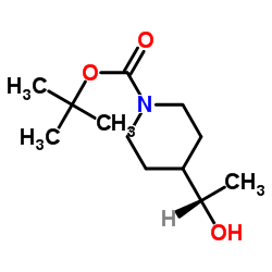 (S)-tert-butyl4-(1-hydroxyethyl)piperidine-1-carboxylate picture