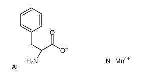 aluminum,(2S)-2-amino-3-phenylpropanoic acid,manganese(2+),hydroxide,nitrate结构式