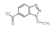 1-methoxy-6-nitro-benzotriazole Structure