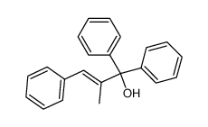 1,1,3-Triphenyl-2-methyl-2-propenol Structure