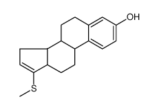 13-methyl-17-methylsulfanyl-6,7,8,9,11,12,14,15-octahydrocyclopenta[a]phenanthren-3-ol Structure