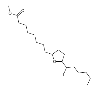 methyl 8-[5-(1-iodohexyl)oxolan-2-yl]octanoate Structure