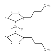 2-butylcyclopenta-1,3-diene,difluorozirconium(2+) Structure