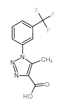 5-METHYL-1-[3-(TRIFLUOROMETHYL)PHENYL]-1H-1,2,3-TRIAZOLE-4-CARBOXYLIC ACID picture