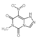 8-(Hydroxy(oxido)amino)-6-methyl(1,2,4)triazolo(4,3-c)pyrimidine-5,7(1H,6H)-dione picture