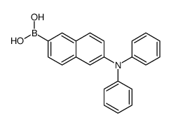 [6-(N-phenylanilino)naphthalen-2-yl]boronic acid Structure