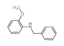N-BENZYL-2-METHOXYANILINE结构式