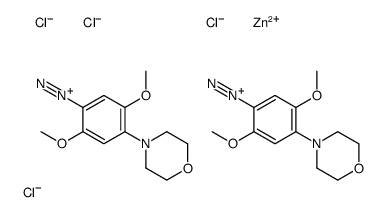2,5-dimethoxy-4-morpholinobenzenediazonium tetrachlorozincate (2:1) picture