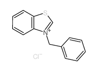3-benzyl-1,3-benzothiazol-3-ium;chloride Structure