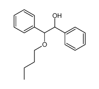 1,2-Diphenyl-2-butoxyaethanol Structure