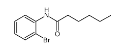 N-(2-bromophenyl)hexanamide结构式