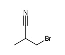 3-bromo-2-methylpropanenitrile结构式