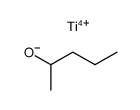 orthotitanic acid tetrakis-(1-methyl-butyl ester) Structure