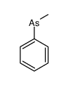 methyl(phenyl)arsane Structure