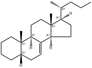 5β-Chol-7-ene Structure