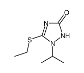 3-ethylsulfanyl-2-propan-2-yl-1H-1,2,4-triazol-5-one Structure