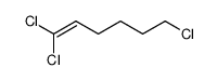 1,1,6-trichloro-hex-1-ene Structure