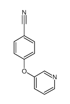 4-(pyridin-3-yloxy)benzonitrile Structure