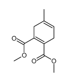 dimethyl 4-methylcyclohexa-1,4-diene-1,2-dicarboxylate结构式