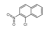 1-chloro-2-nitronaphthalene结构式