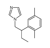 1-[2-(2,5-dimethylphenyl)butyl]imidazole结构式