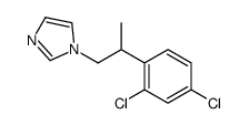 1-[2-(2,4-dichlorophenyl)propyl]imidazole结构式