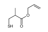 prop-2-enyl 2-methyl-3-sulfanylpropanoate结构式