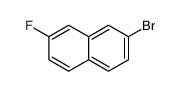 2-Bromo-7-fluoronaphthalene structure