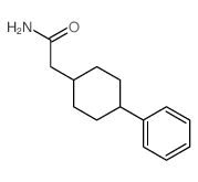 4-Phenylcyclohexaneacetamide结构式