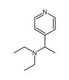 N,N-diethyl-1-(pyridin-4-yl)ethanamine Structure