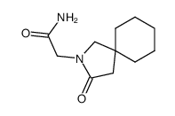 3-oxo-2-azaspiro[4,5]decane-2-acetamide Structure