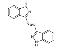 1(2)H,1'(2')H-3,3'-azo-di-indazole结构式