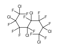 1,2,4,5,7,8-hexachloro-1,1,2,3,3,4,5,6,6,7,8,8-dodecafluorooctane Structure