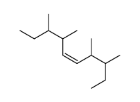 3,4,7,8-tetramethyldec-5-ene Structure