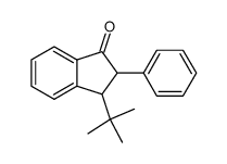 3-tert-butyl-2-phenylindanone结构式