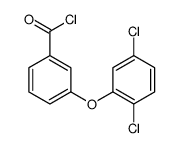 3-(2,5-dichlorophenoxy)benzoyl chloride Structure