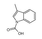 3-methylindole-1-carboxylic acid结构式