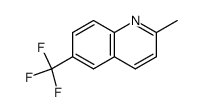 2-Methyl-6-(trifluoromethyl)quinoline Structure