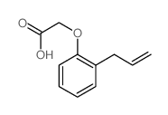 2-(2-prop-2-enylphenoxy)acetic acid Structure